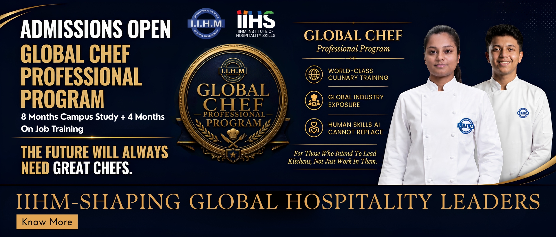 IIHM Global Chef Professional Programme